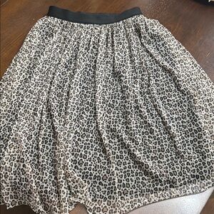 a new day Animal Print A-Line Skirt